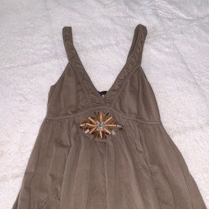 Olive sun dress